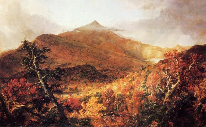 Thomas Cole Schroon Mountain Germany oil painting art